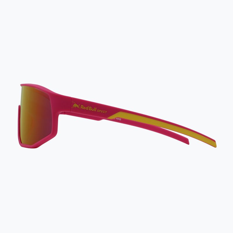 Slnečné okuliare Red Bull SPECT Dash neon pink/smoke with pink-yellow mirror 5