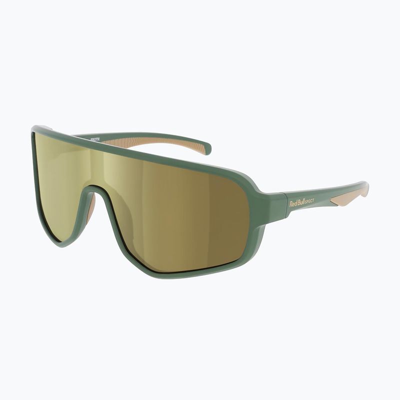 Slnečné okuliare Red Bull SPECT Froth matt olive/ smoke with gold mirror 2