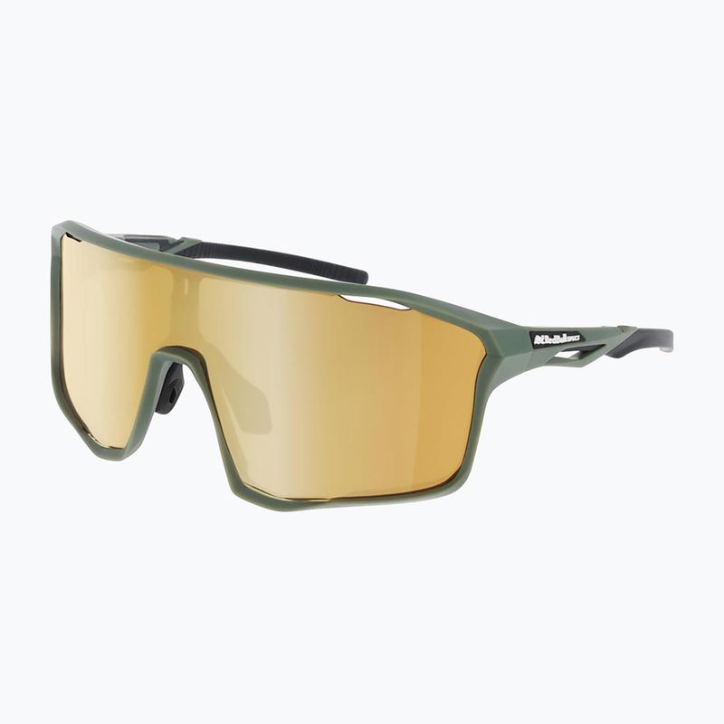 Slnečné okuliare Red Bull SPECT Rumble matt olive/ brown with gold mirror 2