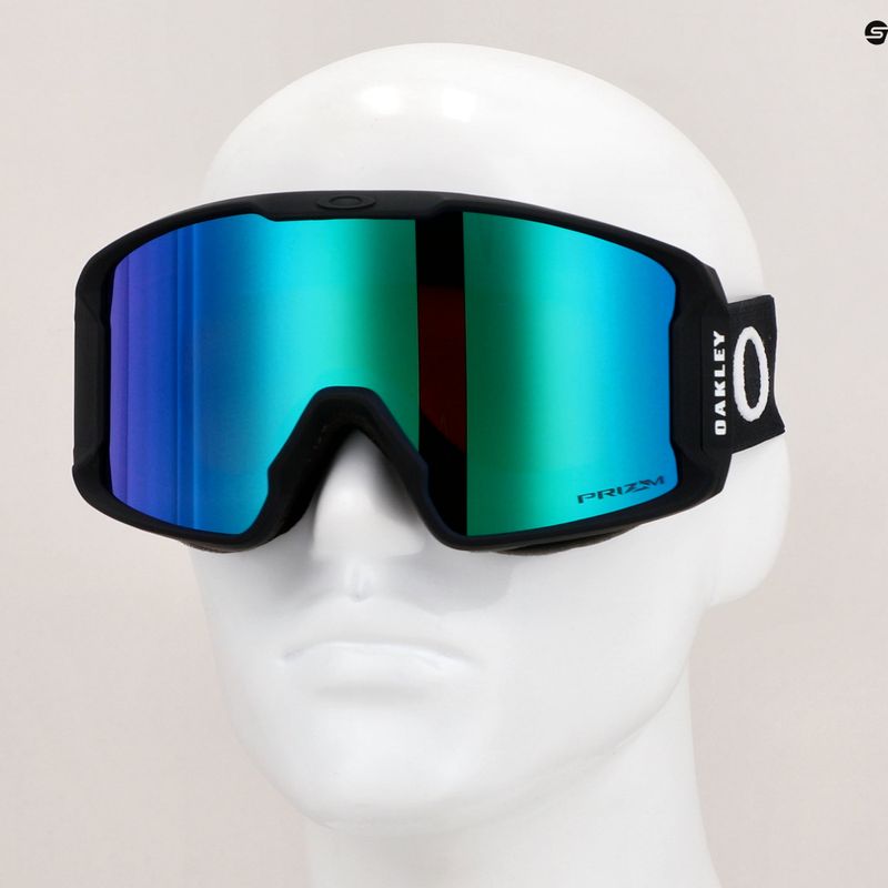 Lyžiarske okuliare Oakley Line Miner M matte black/prizm snow argon iridium 6