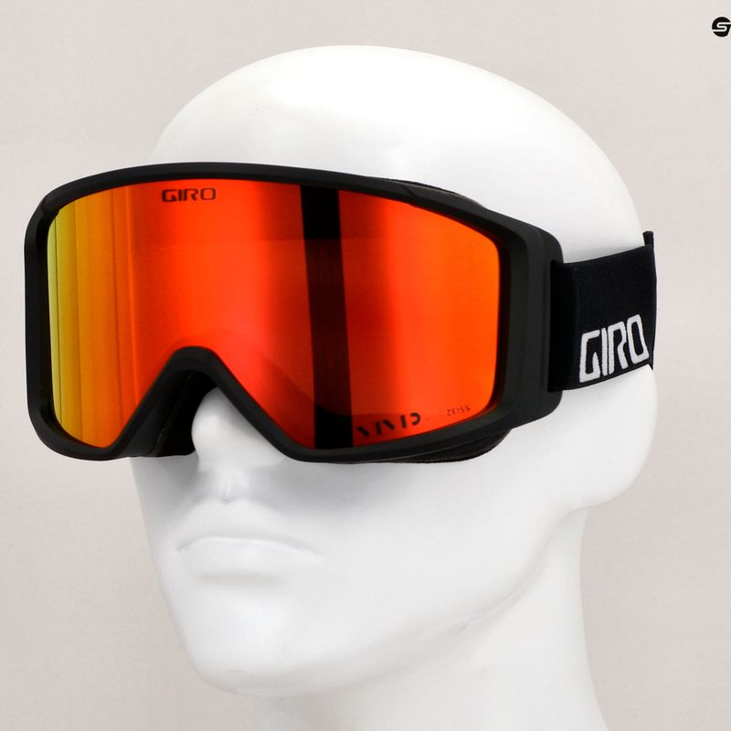 Lyžiarske okuliare Giro Index 2.0 black wordmark/vivid ember 7