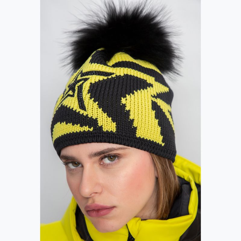 Dámska zimná čiapka Sportalm Soffine m.P blazing yellow 9