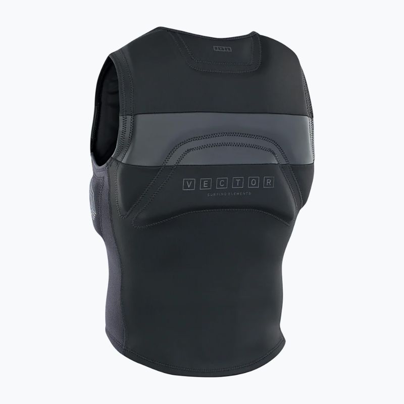 Pánska ochranná vesta ION Vector Amp Front Zip čierna 2