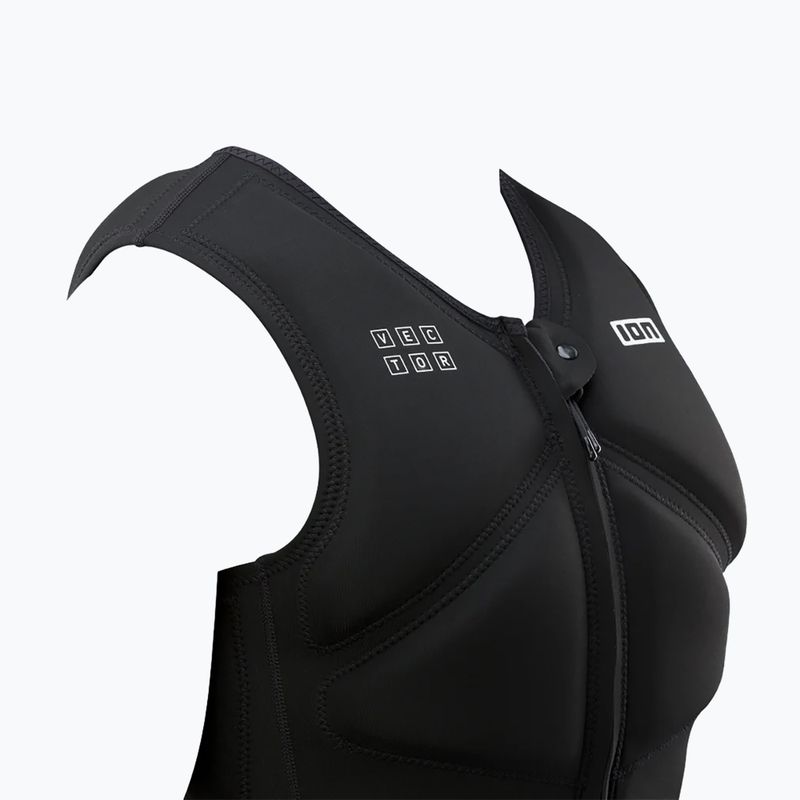 Pánska ochranná vesta ION Vector Amp Front Zip čierna 3