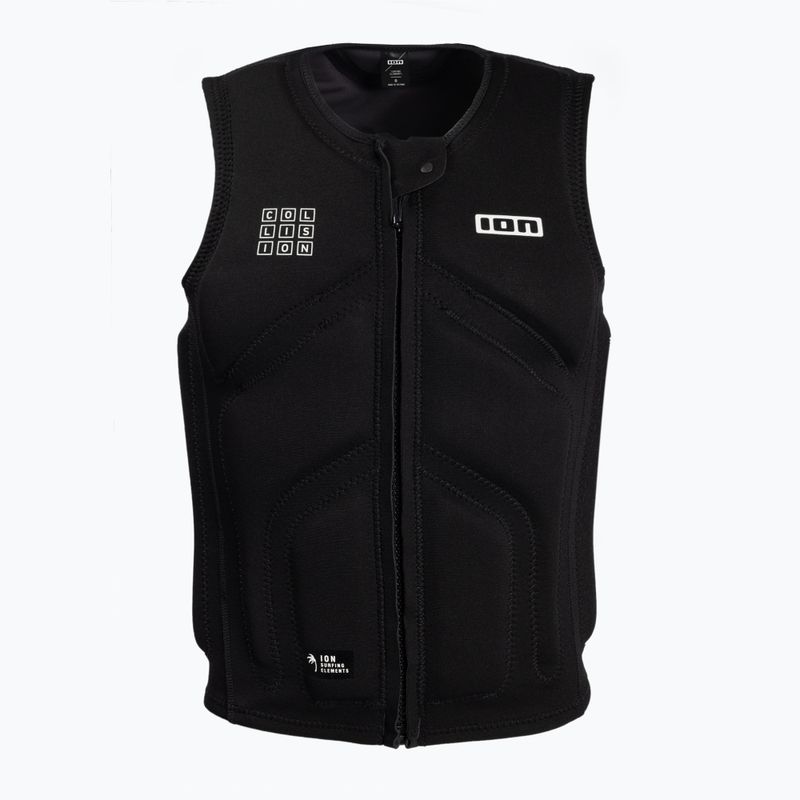 Pánska ochranná vesta ION Collision Core Front Zip 900 čierna 48222-4161