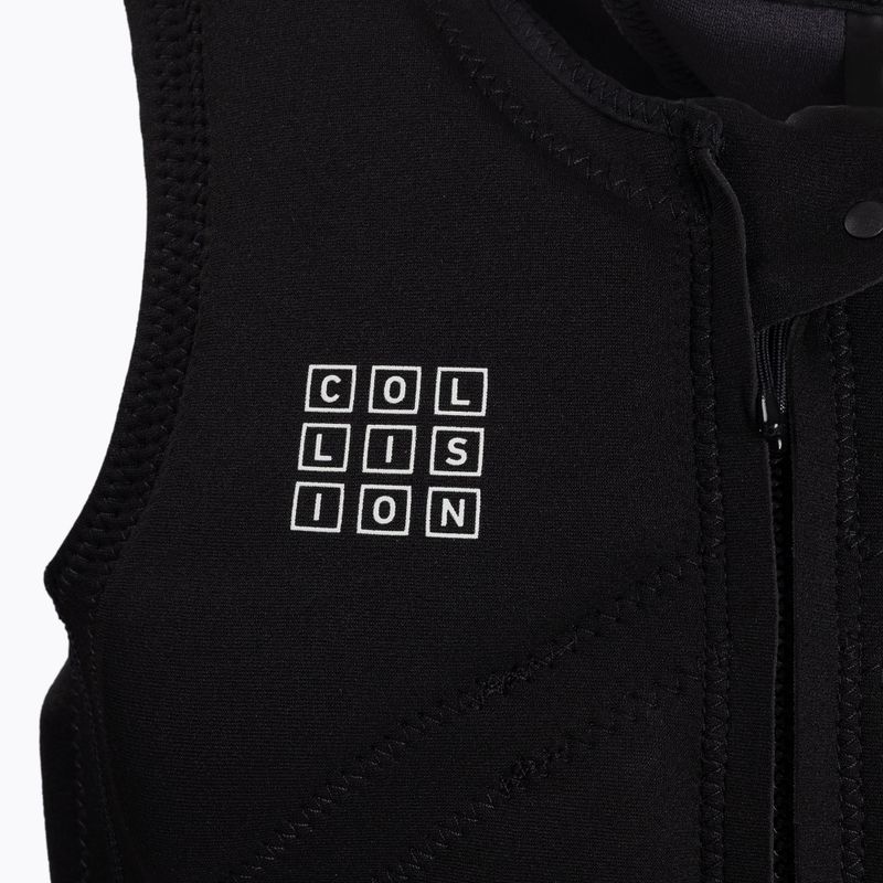 Pánska ochranná vesta ION Collision Core Front Zip 900 čierna 48222-4161 4