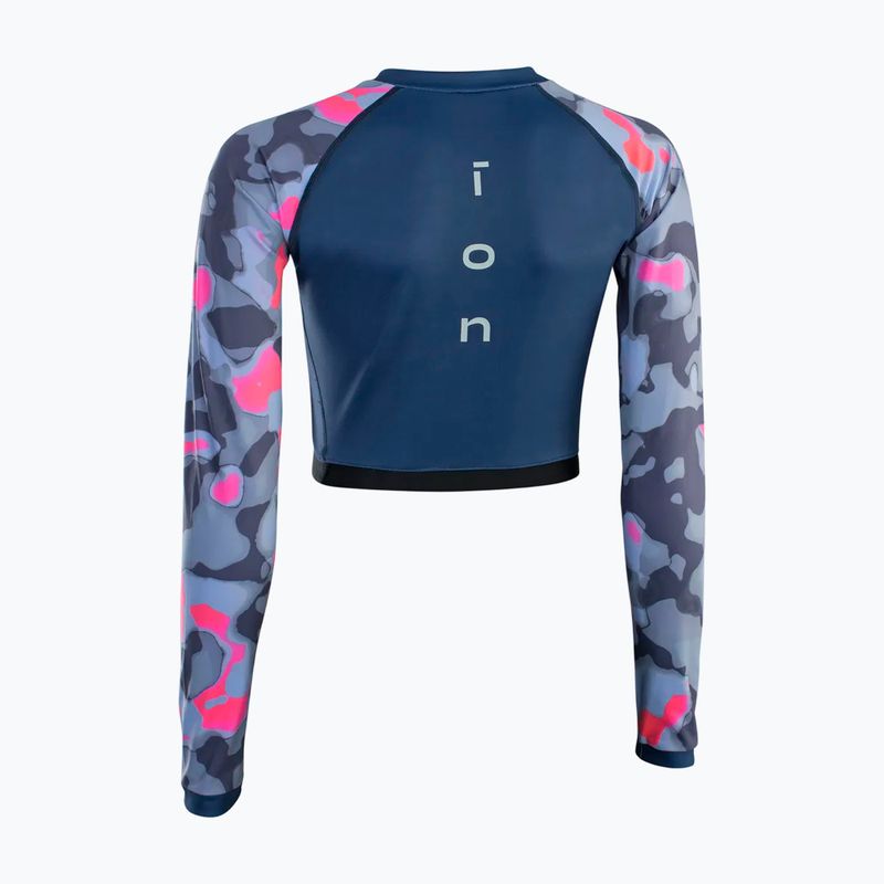 Dámske plavecké tričko longsleeve Shorty UV navy blue 2