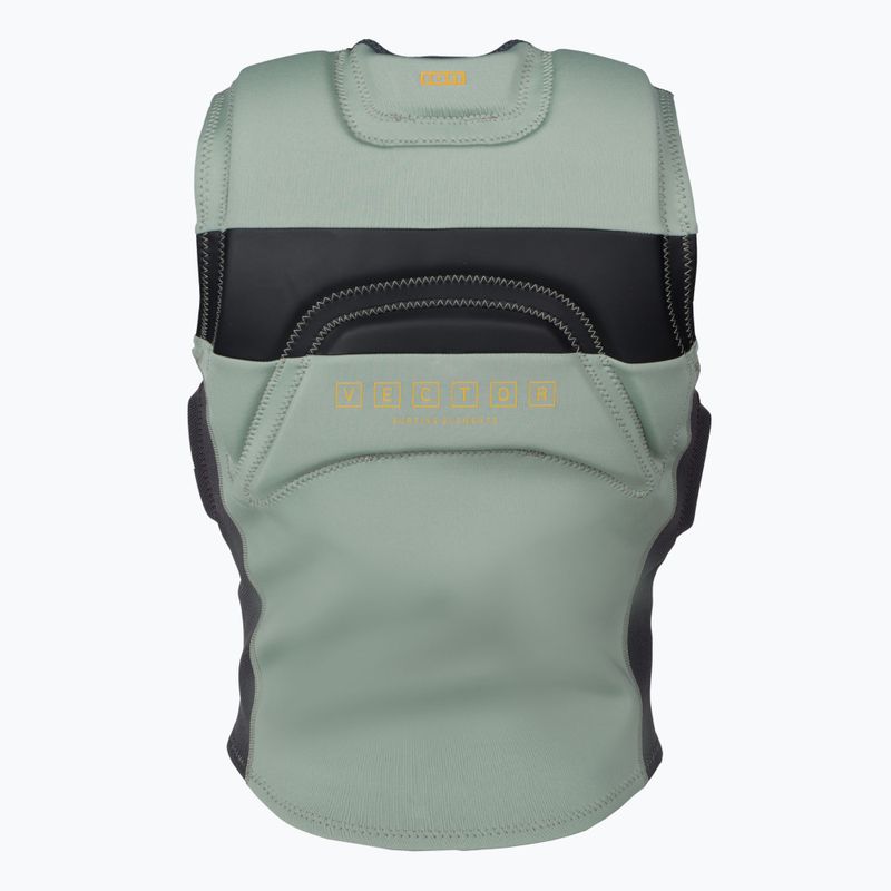 Pánska ochranná vesta ION Vector Amp Front Zip zelená 48222-4164 2