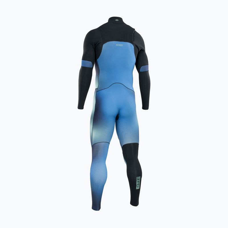 Pánsky neoprén ION Seek Core 3/2 Front Zip blue gradient 2