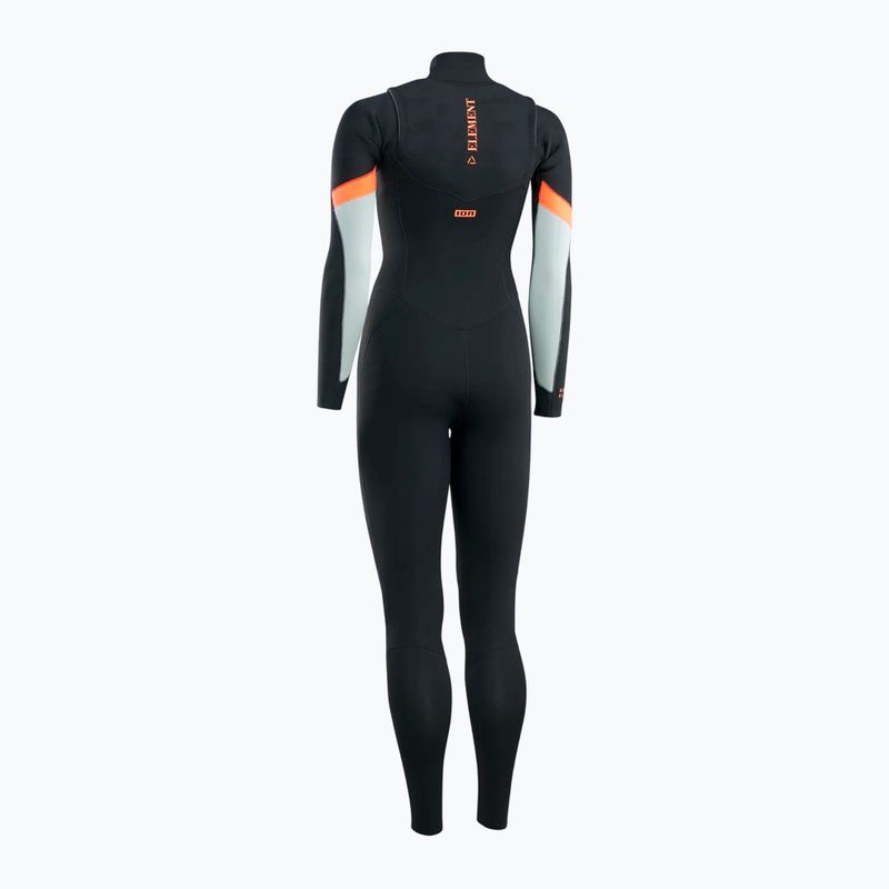 Dámsky plavecký neoprén ION Element 5/4 Front Zip black 2