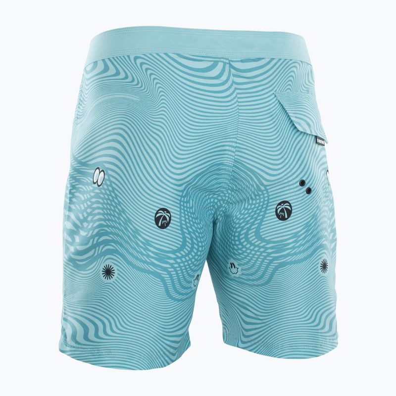 Pánske plavecké šortky DUOTONE DT 17" aqua 2