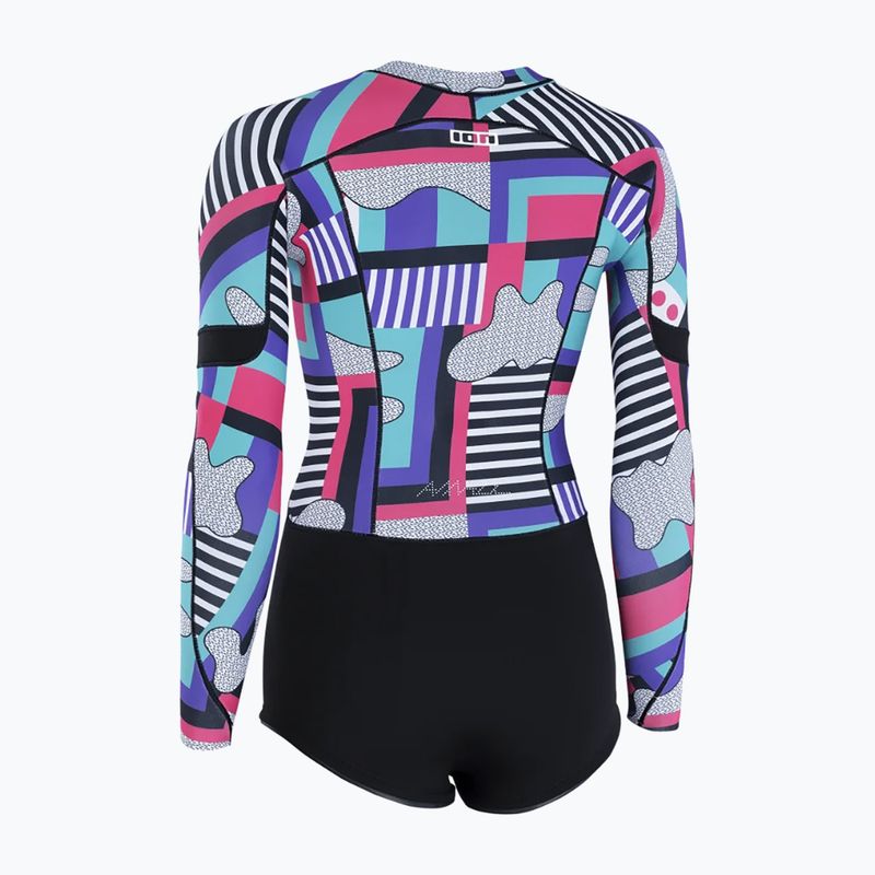 Dámsky neoprén ION Amaze Hot Shorty 1.5 Front Zip capsule statement 3