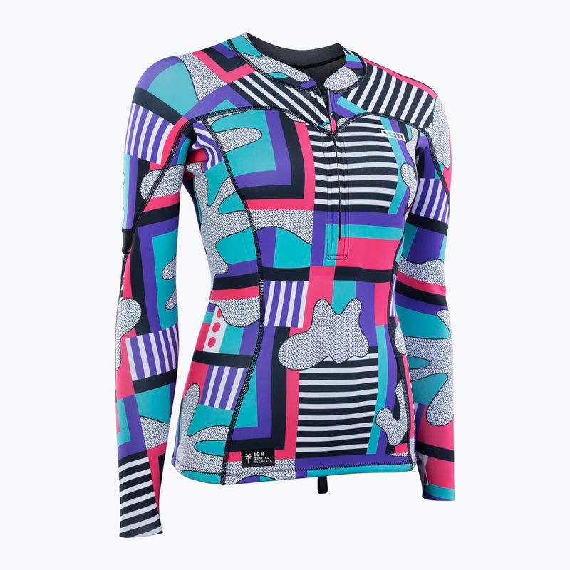 Dámske plavecké tričko longsleeve ION Neo Zip Top 1.5 capsule statement 2
