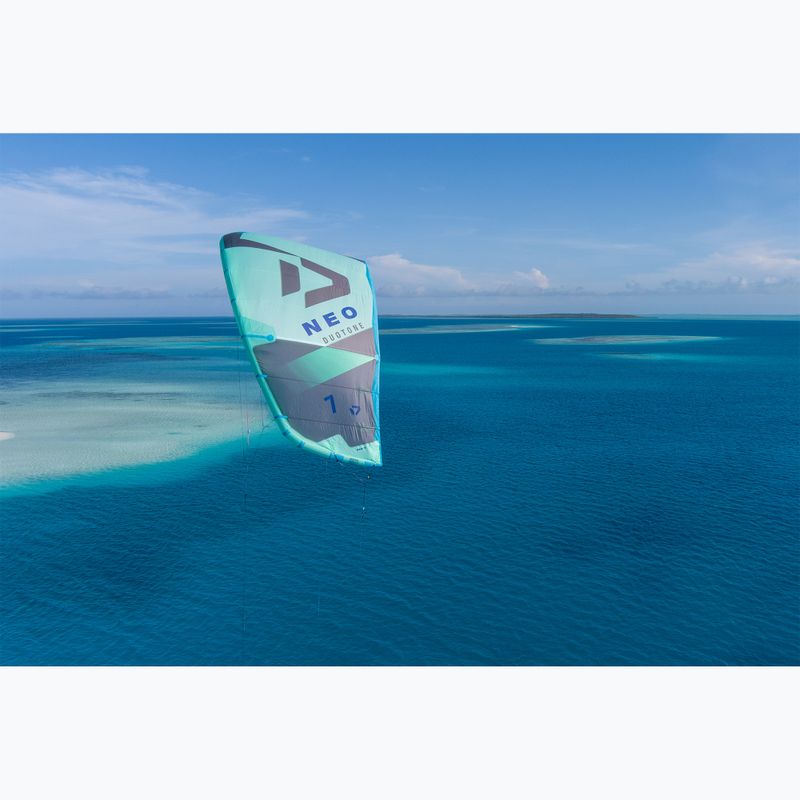 Šarkan kitesurfing DUOTONE Neo 2024 mint/dark grey 9