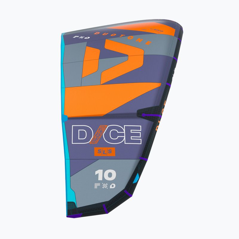 Šarkan kitesurfing DUOTONE Dice SLS 2024 blue/dark grey 4