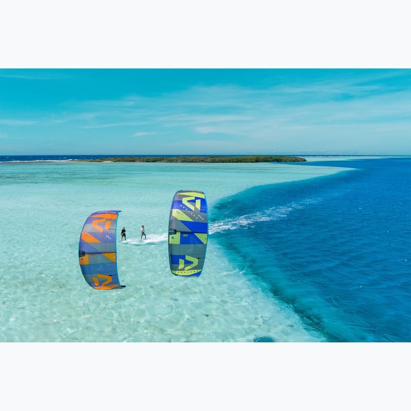 Šarkan kitesurfing DUOTONE Dice SLS 2024 blue/dark grey 8
