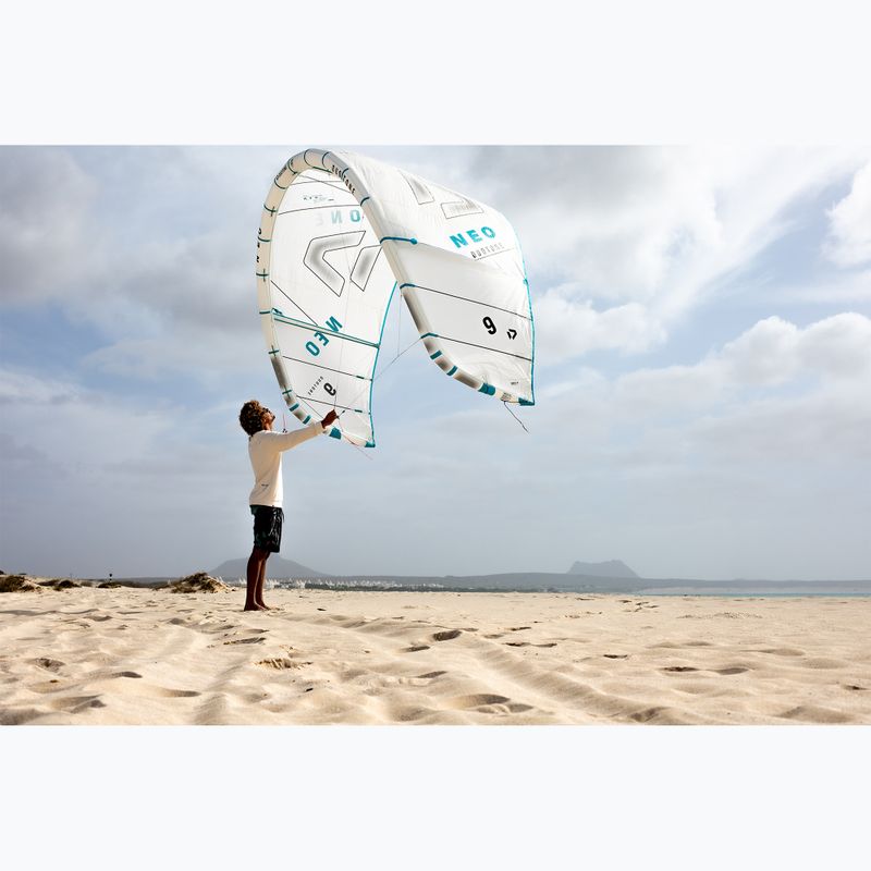 DUOTONE kite kitesurfing Neo Concept Blue 2024 undyed white 8