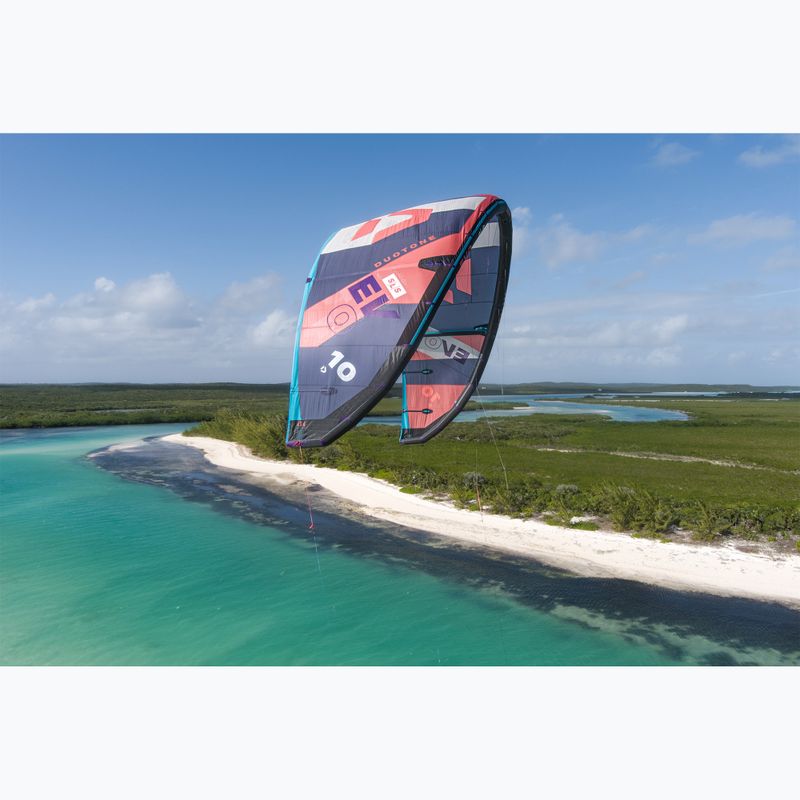 Kitesurfingový drak DUOTONE Evo SLS 2024 coral/blue 8