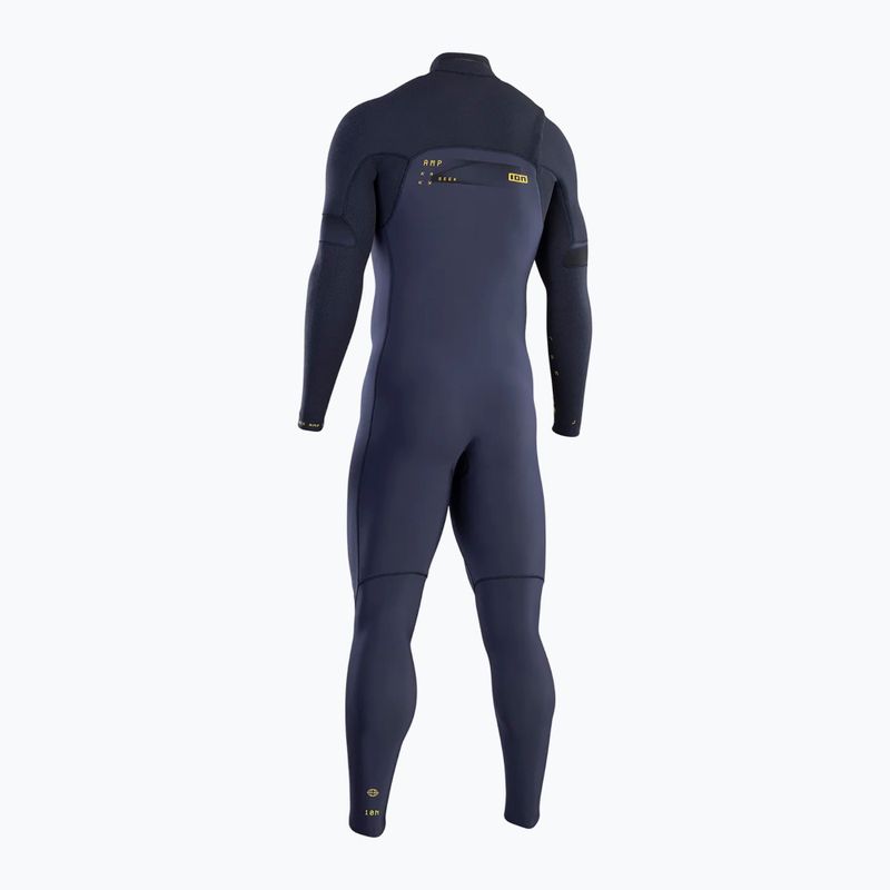 Pánsky plavecký neoprén  ION Seek Amp 5/4 Front Zip blue nights 2