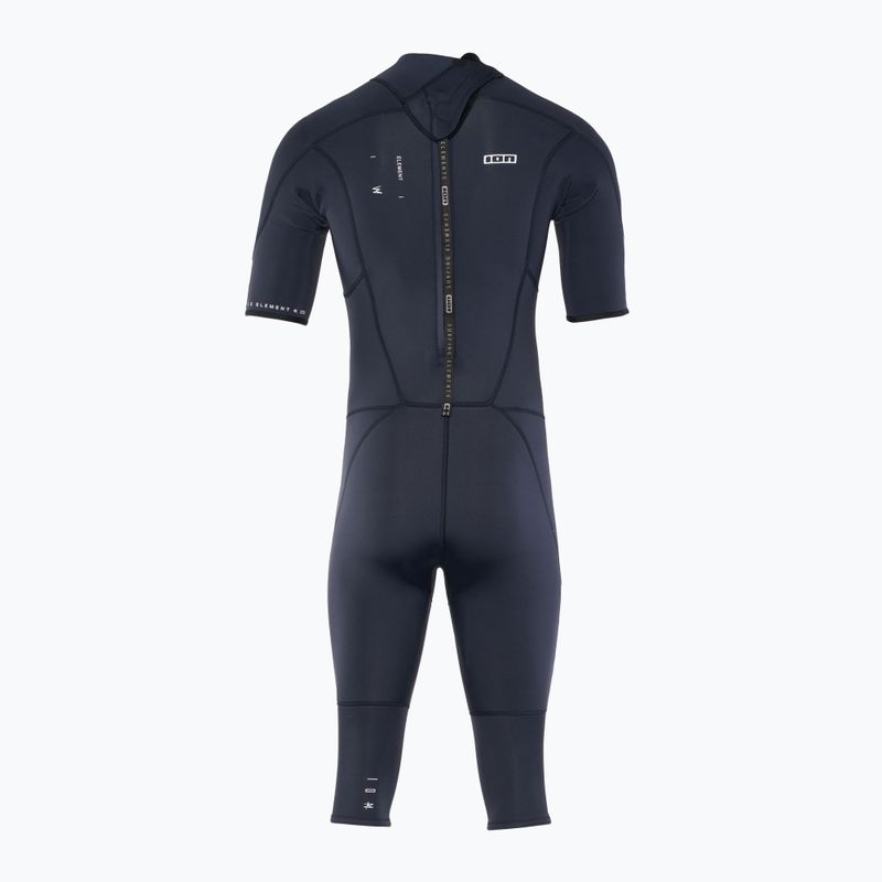 Pánsky neoprénový oblek ION Element 3/2 Overknee Back Zip blue nights 2