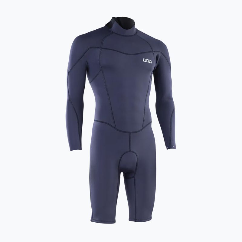 Pánsky plavecký neoprén ION Element 2/2 mm Shorty Back Zip blue nights