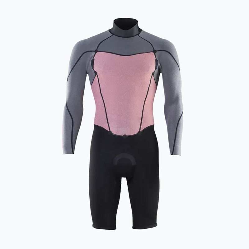 Pánsky plavecký neoprén ION Element 2/2 mm Shorty Back Zip blue nights 3