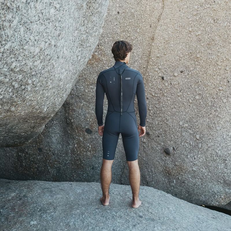 Pánsky plavecký neoprén ION Element 2/2 mm Shorty Back Zip blue nights 6