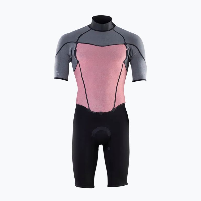 Pánsky neoprén ION Element 2/2 mm Shorty Back Zip blue nights 3