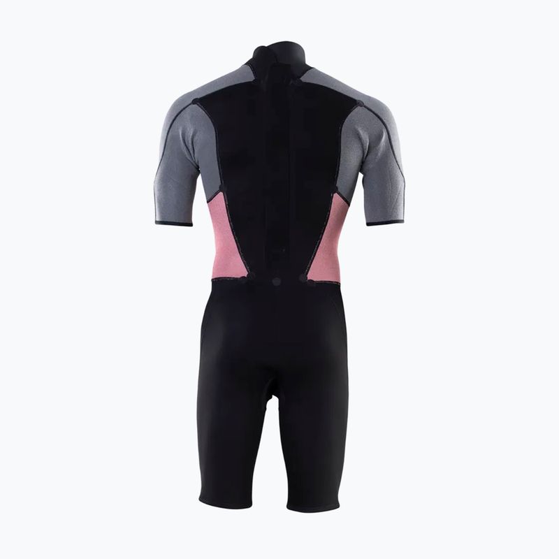 Pánsky neoprén ION Element 2/2 mm Shorty Back Zip blue nights 4