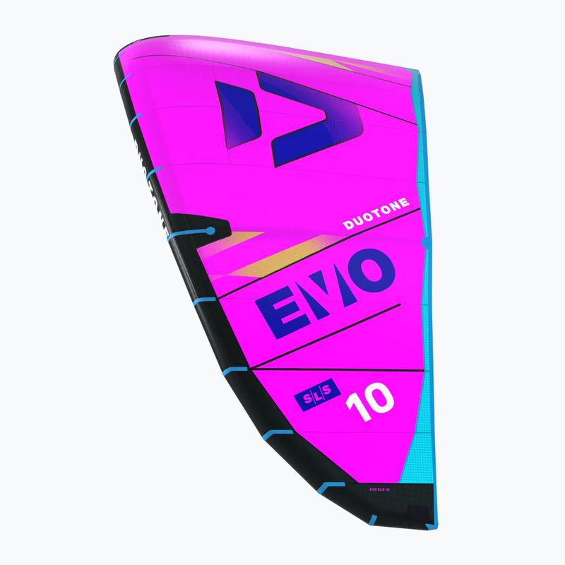 Tažný drak na kitesurfing DUOTONE Evo SLS 2025 pink/blue 3