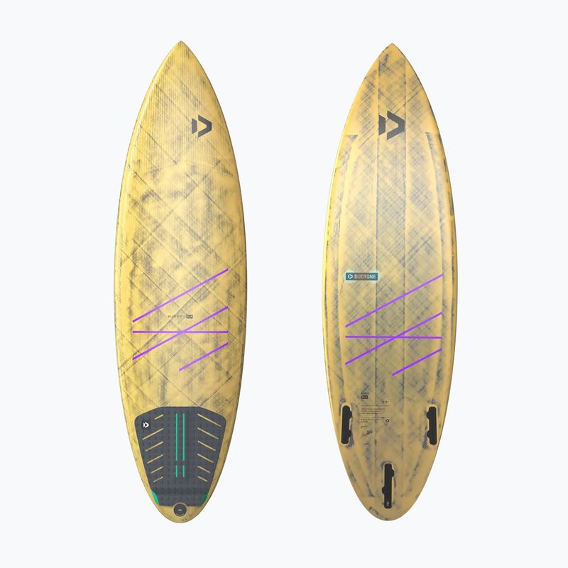Kiteboard Duotone Surf Kite Blur SLS sand/purple