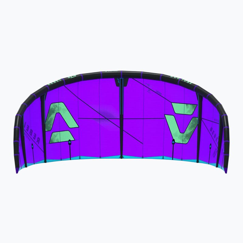 Kitesurfingový drak DUOTONE Rebel SLS 2026 purple/green 4