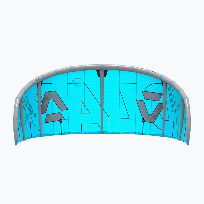 Kite na kitesurfing Duotone Rebel D/LAB Turquoise/Grey 4