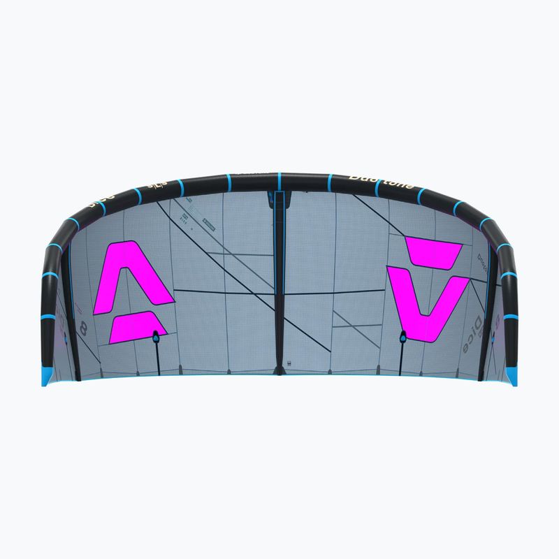 Kite na kitesurfing Duotone Dice SLS dark grey/pink 4