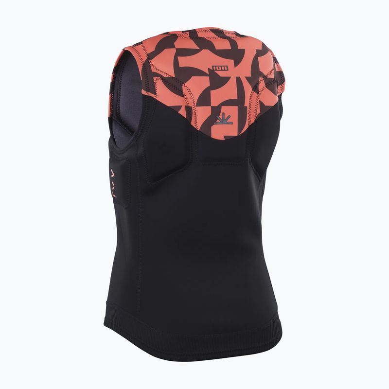 Dámska ochranná vesta ION Ivy Front Zip tiger coral 2