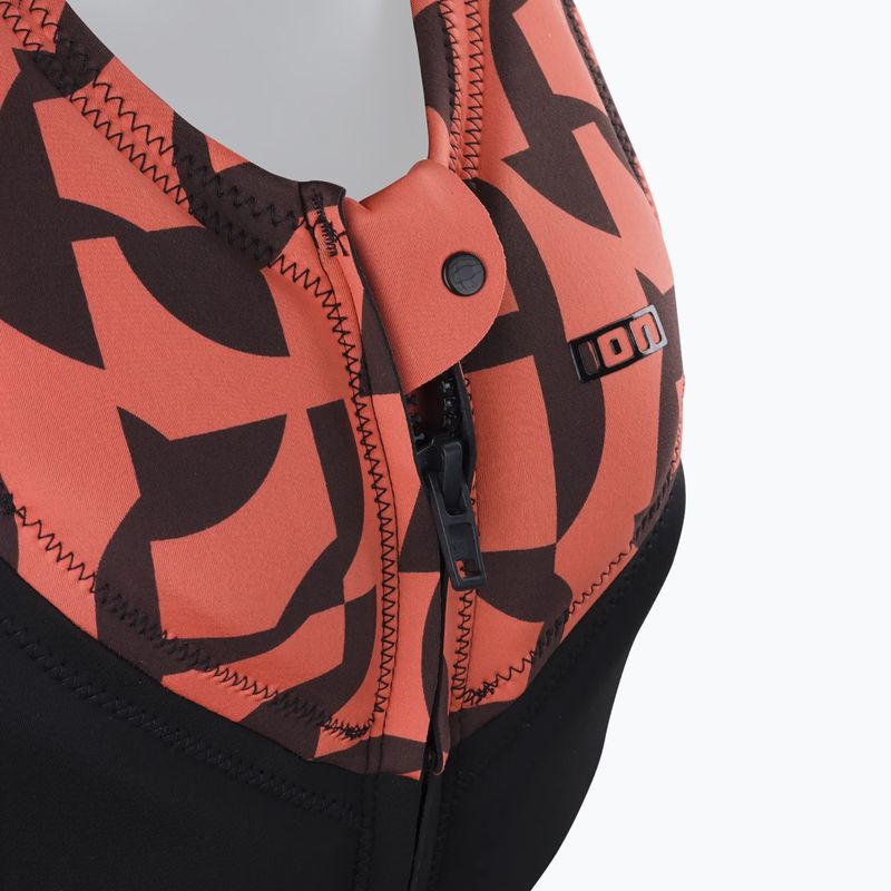 Dámska ochranná vesta ION Ivy Front Zip tiger coral 4