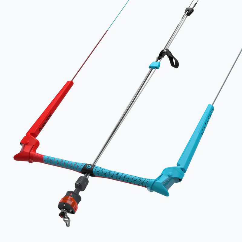 Bar na kitesurfing DUOTONE Trust Quad Control 2026 turquoise/red 3