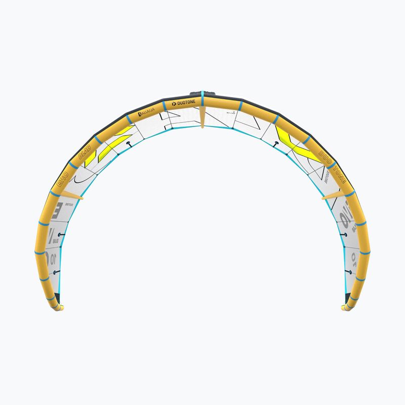 Kite na kitesurfing Duotone Evo D/LAB grey/lime 5