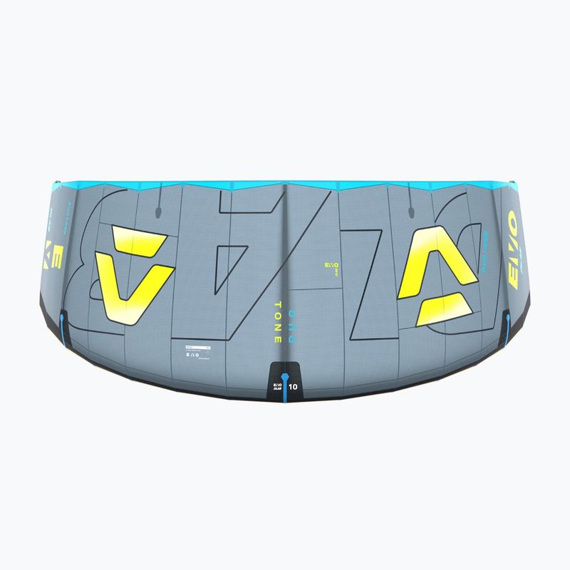 Kite na kitesurfing Duotone Evo D/LAB dark grey/lime 5