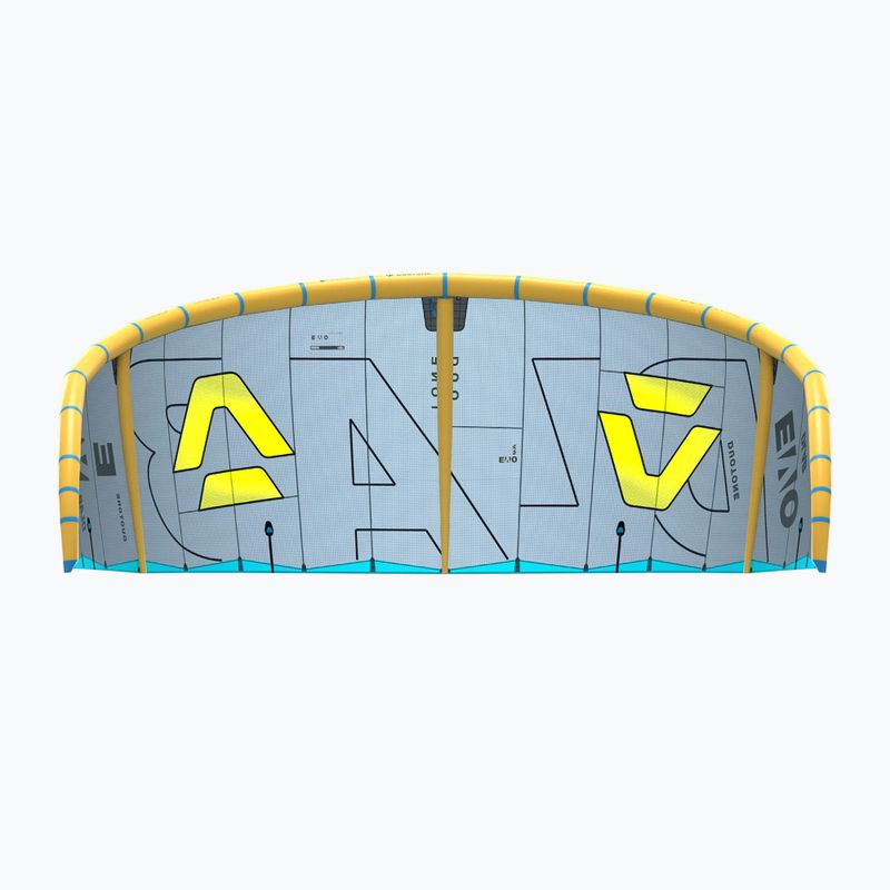 Kite na kitesurfing Duotone Evo D/LAB dark grey/lime 6