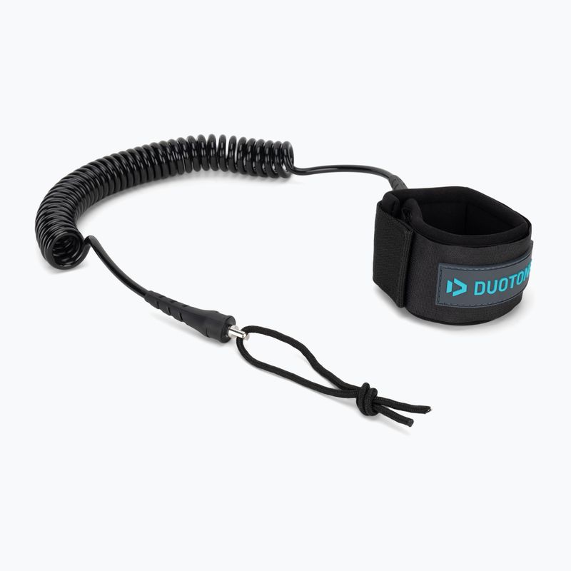Leash na paddleboard DUOTONE Leash SUP 7 mm black