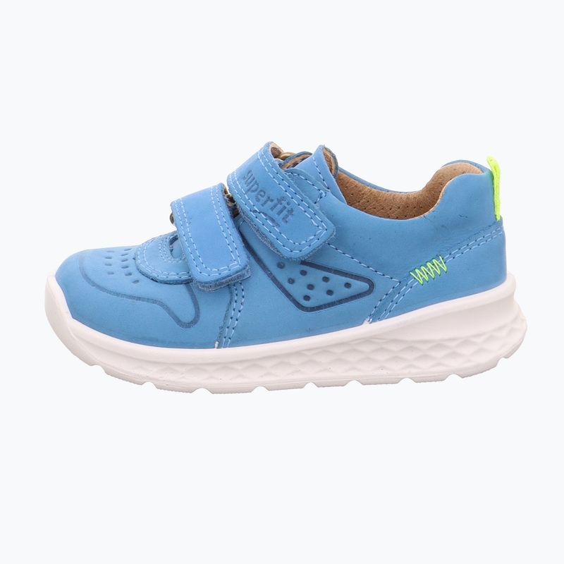 Superfit Breeze svetlomodrá/žltá detská obuv