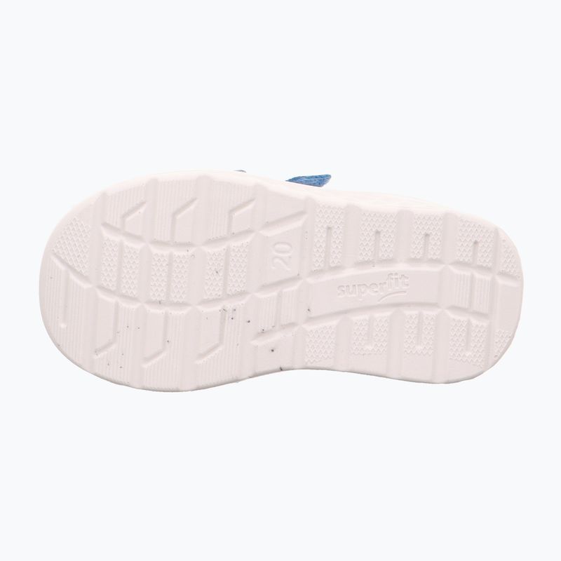 Superfit Breeze svetlomodrá/žltá detská obuv 3
