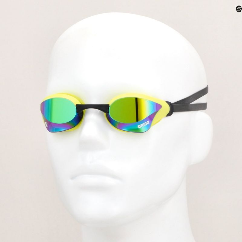 Arena plavecké okuliare Cobra Core Swipe Mirror smaragd/cyber lime 7