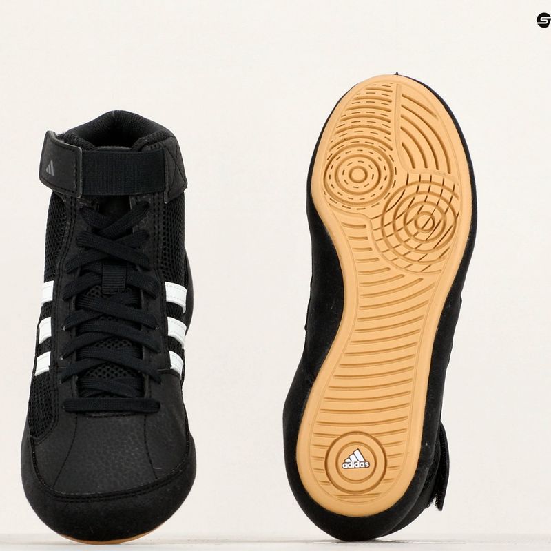 Detská boxerská obuv adidas Havoc black/white 11