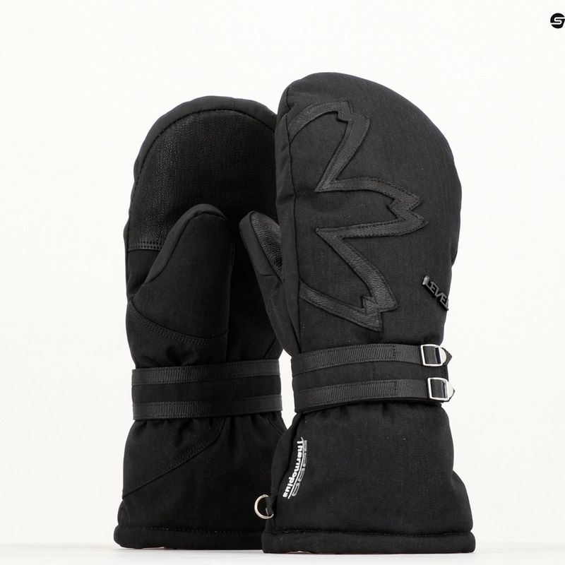 Dámske lyžiarske rukavice Level Oasis Plus Mitt black 8