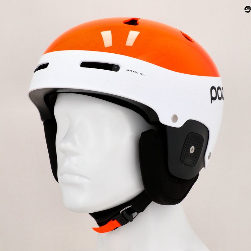 Lyžiarska prilba POC Artic SL MIPS fluorescent orange 16