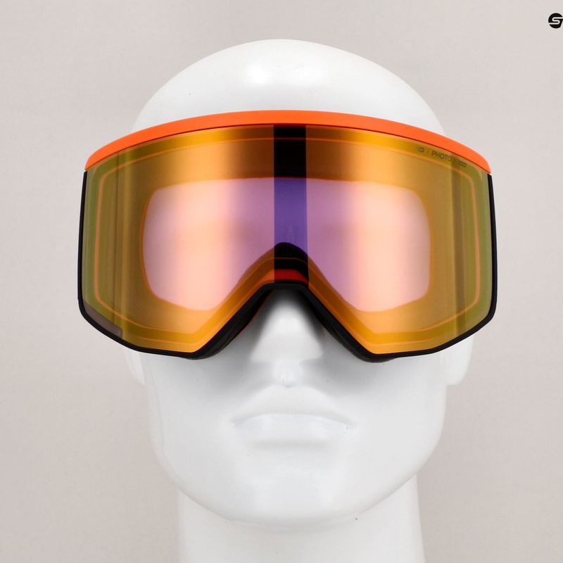 Lyžiarske okuliare Atomic Four Pro HD Photo black/orange/tree/amber gold 8