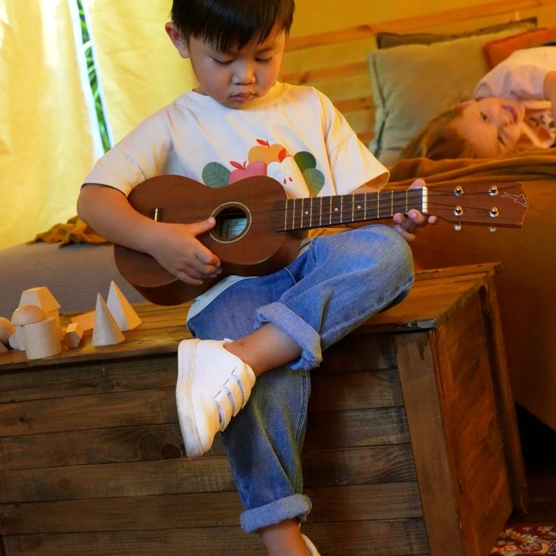 Detské tričko KID STORY light sand 8