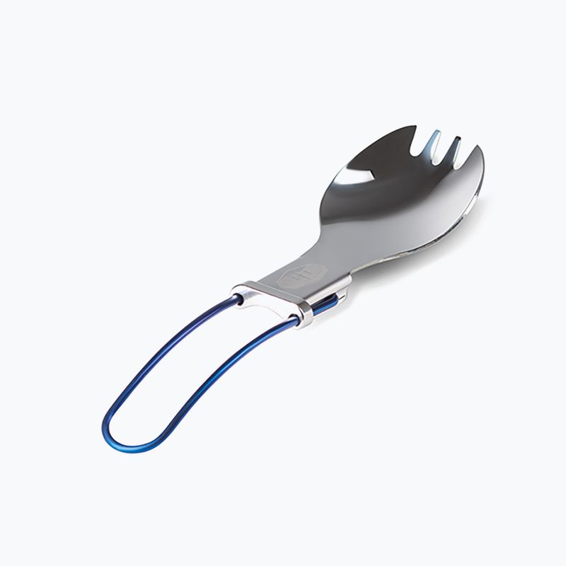 Lyžičko-vidlička  GSI Outdoors Glacier Folding Spork blue